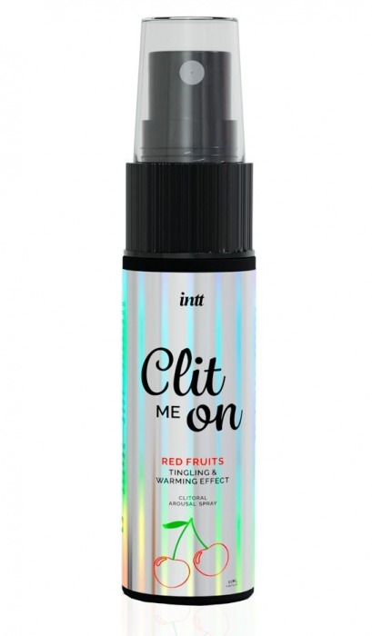 Клиторальный возбуждающий спрей Clit Me On Red Fruits - 12 мл. - INTT - купить с доставкой в Нижнем Тагиле