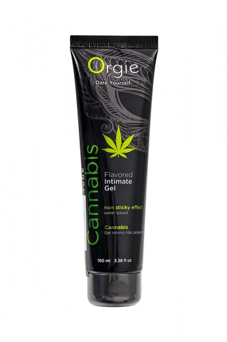 Интимный гель на водной основе ORGIE Lube Tube Cannabis - 100 мл. - ORGIE - купить с доставкой в Нижнем Тагиле
