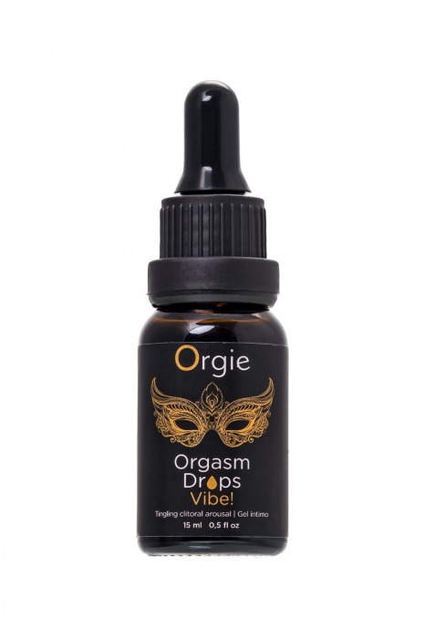 Возбуждающий гель для клитора ORGIE Orgasm Drops Vibe - 15 мл. - ORGIE - купить с доставкой в Нижнем Тагиле