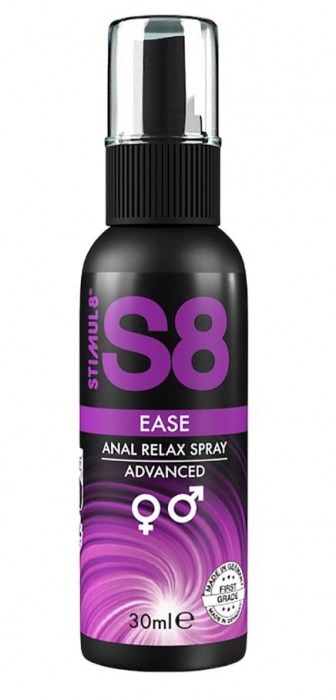 Расслабляющий анальный спрей S8 Ease Anal Relax Spray - 30 мл. - Stimul8 - купить с доставкой в Нижнем Тагиле