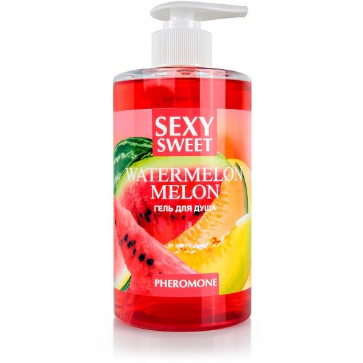 Гель для душа Sexy Sweet Watermelon Melon с ароматом арбуза, дыни и феромонами - 430 мл. -  - Магазин феромонов в Нижнем Тагиле