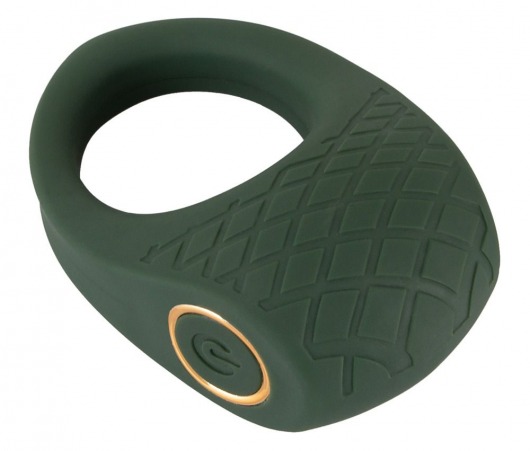 Зеленое эрекционное виброкольцо Luxurious Vibro Cock Ring - Orion - в Нижнем Тагиле купить с доставкой