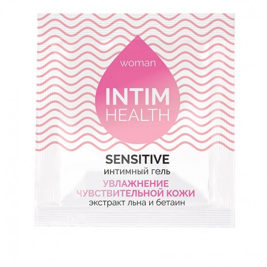 Саше интимного геля на водной основе Intim Health Sensitive - 3 гр. - Биоритм - купить с доставкой в Нижнем Тагиле