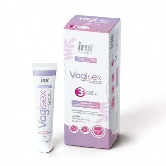 Увлажняющий гель с гиалуроновой кислотой Vagisex - 30 гр. - INTT - купить с доставкой в Нижнем Тагиле
