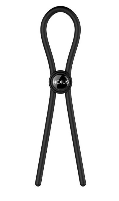Черное эрекционное лассо Nexus Forge Single - Nexus Range - в Нижнем Тагиле купить с доставкой