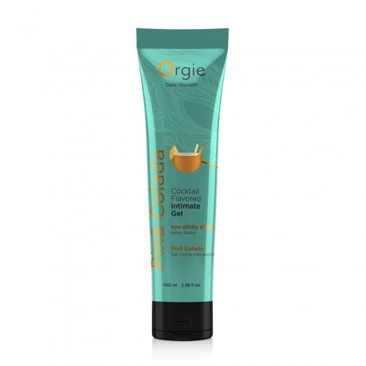 Съедобный интимный гель Orgie Lube Tube Cocktail Pina Colada - 100 мл. - ORGIE - купить с доставкой в Нижнем Тагиле