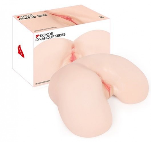 Мастурбатор-полуторс с двойным слоем материала Maria Onahole Real Vagina - KOKOS - в Нижнем Тагиле купить с доставкой