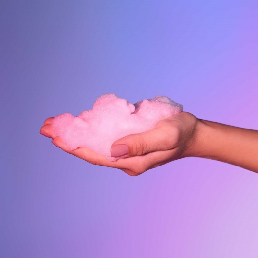 Массажная хрустящая пенка Tickle My Body Cotton Candy с ароматом сладкой ваты - 150 мл. - Love to Love - купить с доставкой в Нижнем Тагиле
