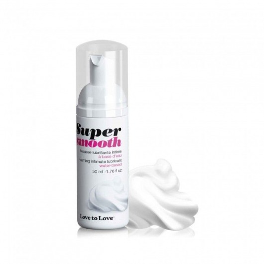 Лубрикант нежнейшая пенка Super Smooth Foaming Intime Lubricant - 50 мл. - Love to Love - купить с доставкой в Нижнем Тагиле