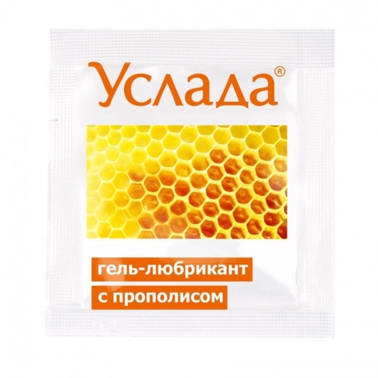 Гель-лубрикант «Услада с прополисом» - 3 гр. - Биоритм - купить с доставкой в Нижнем Тагиле