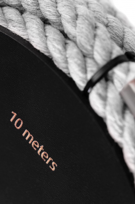 Белая веревка для шибари на катушке - 10 м. - Pecado - купить с доставкой в Нижнем Тагиле