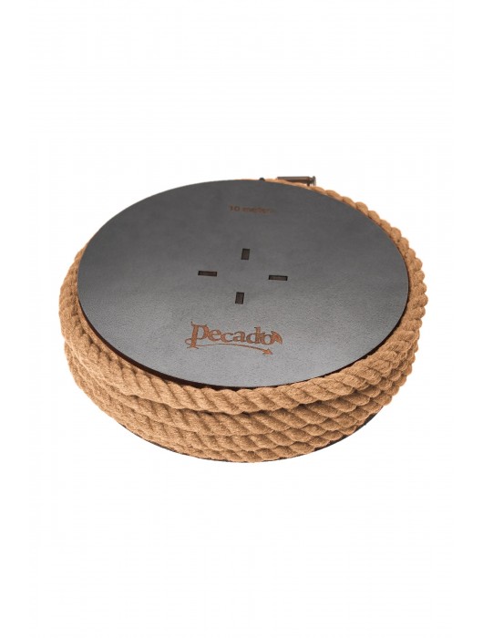 Джутовая веревка для шибари на катушке - 10 м. - Pecado - купить с доставкой в Нижнем Тагиле