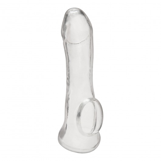 Прозрачная насадка на пенис Transparent Penis Enhancing Sleeve Extension - 15,9 см. - BlueLine - в Нижнем Тагиле купить с доставкой