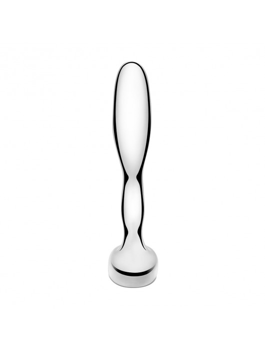 Стальной стимулятор простаты Stainless Steel Prostate Plug - 11,5 см. - b-Vibe - в Нижнем Тагиле купить с доставкой