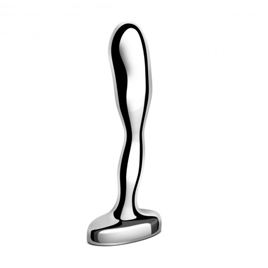Стальной стимулятор простаты Stainless Steel Prostate Plug - 11,5 см. - b-Vibe - в Нижнем Тагиле купить с доставкой