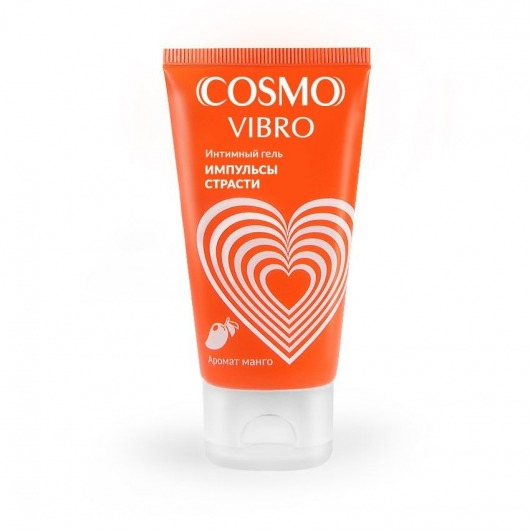 Возбуждающий интимный гель Cosmo Vibro с ароматом манго - 50 гр. - Биоритм - купить с доставкой в Нижнем Тагиле