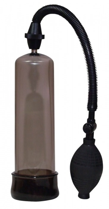 Вакуумная помпа черного цвета - 20 см. - Orion - в Нижнем Тагиле купить с доставкой