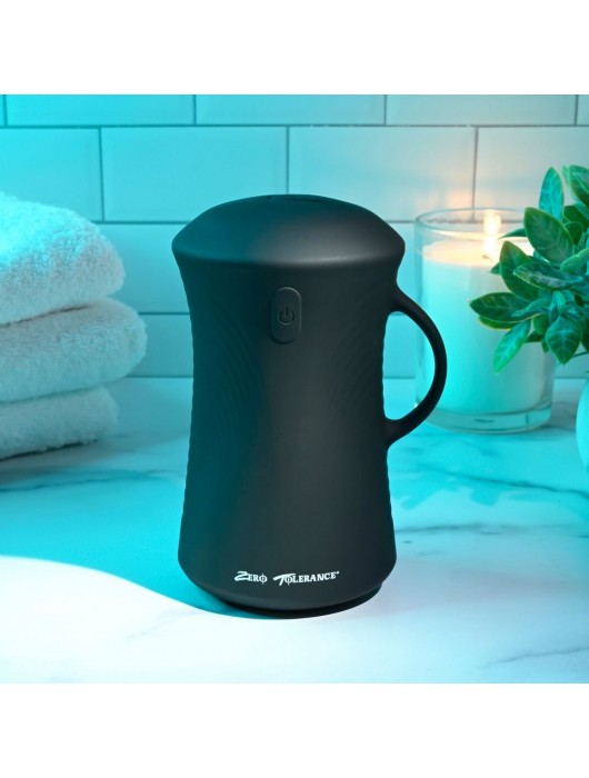 Черный вибромастурбатор с гироскопом Gyro Stroke - Zero Tolerance - в Нижнем Тагиле купить с доставкой