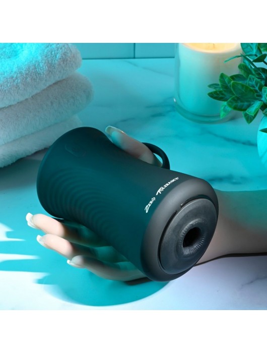 Черный вибромастурбатор с гироскопом Gyro Stroke - Zero Tolerance - в Нижнем Тагиле купить с доставкой