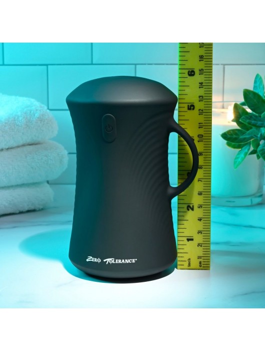 Черный вибромастурбатор с гироскопом Gyro Stroke - Zero Tolerance - в Нижнем Тагиле купить с доставкой