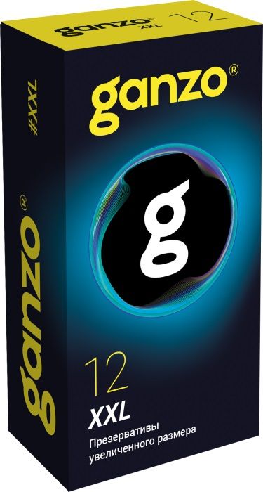 Презервативы увеличенного размера Ganzo XXL - 12 шт. - Ganzo - купить с доставкой в Нижнем Тагиле