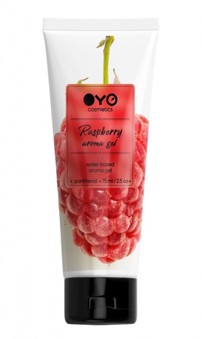 Лубрикант на водной основе OYO Aroma Gel Raspberry с ароматом малины - 75 мл. - OYO - купить с доставкой в Нижнем Тагиле