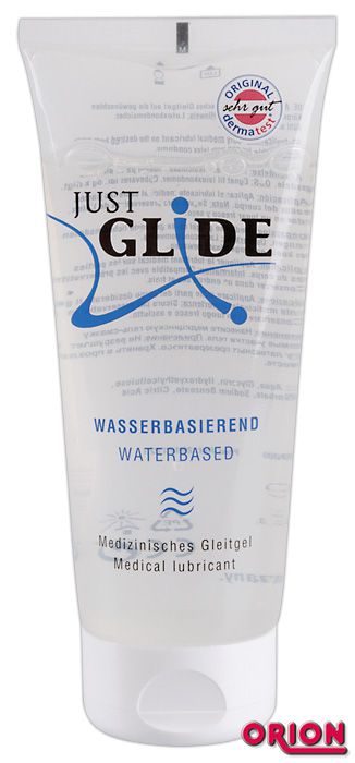 Вагинальная смазка на водной основе JUSTGLIDE - 200 мл. - Orion - купить с доставкой в Нижнем Тагиле