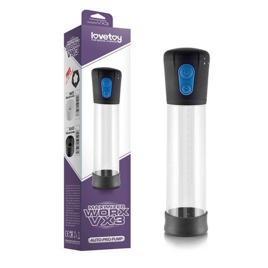 Автоматическая вакуумная помпа Maximizer worx VX3 - Lovetoy - в Нижнем Тагиле купить с доставкой