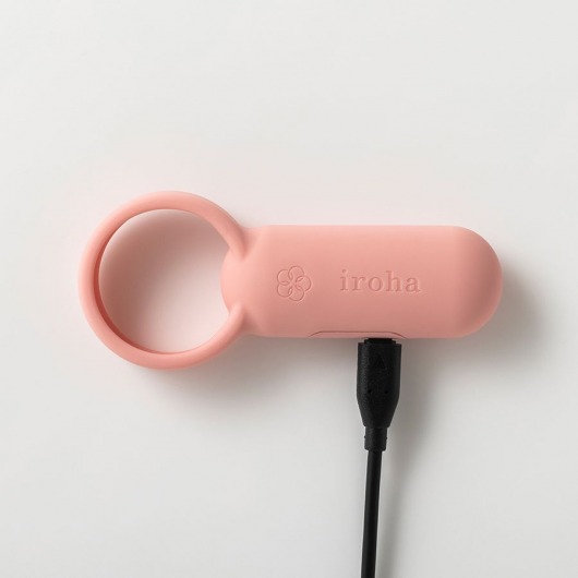 Коралловое эрекционное кольцо Iroha SVR Coral Pink - Tenga - в Нижнем Тагиле купить с доставкой