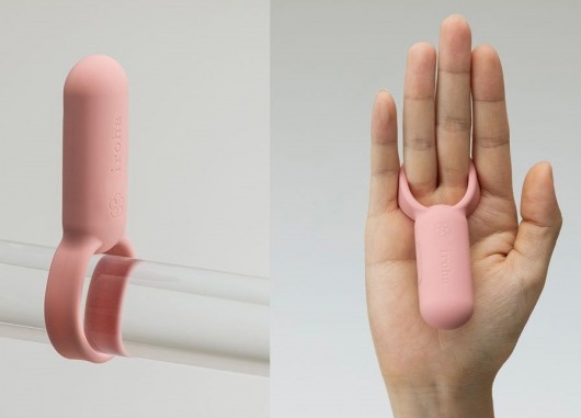 Коралловое эрекционное кольцо Iroha SVR Coral Pink - Tenga - в Нижнем Тагиле купить с доставкой