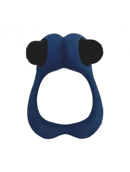 Синее эрекционное виброкольцо Nutty - Adrien Lastic - в Нижнем Тагиле купить с доставкой