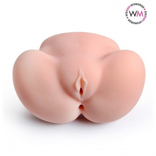 Реалистичный мастурбатор с двумя функциональными отверстиями - Erowoman-Eroman - в Нижнем Тагиле купить с доставкой