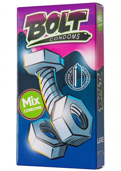 Набор презервативов Bolt Condoms - Luxe - купить с доставкой в Нижнем Тагиле