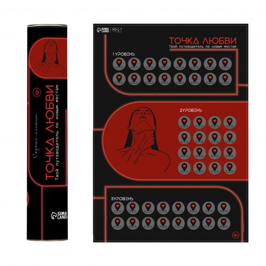 Плакат для двоих  Точка любви  со скретч-слоем - Сима-Ленд - купить с доставкой в Нижнем Тагиле