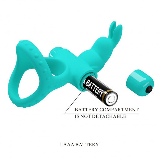 Бирюзовое эрекционное виброкольцо Passionate Figgy - Baile - в Нижнем Тагиле купить с доставкой