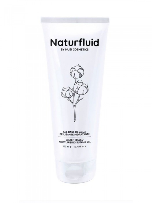 Экстраскользкий лубрикант на водной основе Nuei Naturfluid - 200 мл. - Nuei cosmetics - купить с доставкой в Нижнем Тагиле
