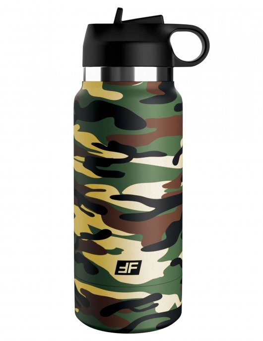 Мастурбатор в камуфляжной колбе Fap Flask - Pipedream - в Нижнем Тагиле купить с доставкой