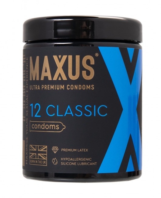 Классические презервативы MAXUS Classic - 12 шт. - Maxus - купить с доставкой в Нижнем Тагиле