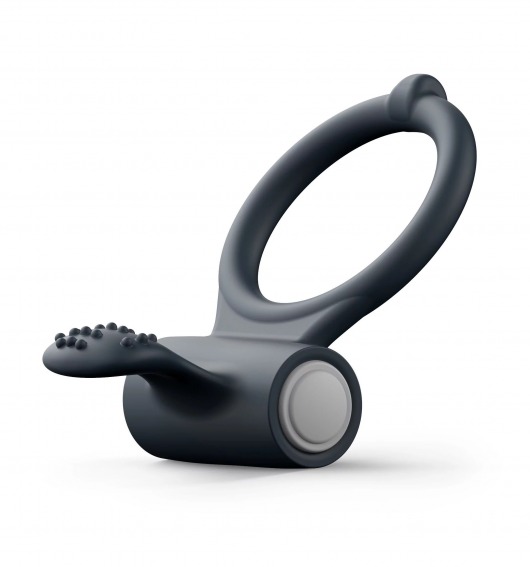 Черное эрекционное кольцо Power Clit - Dorcel - в Нижнем Тагиле купить с доставкой