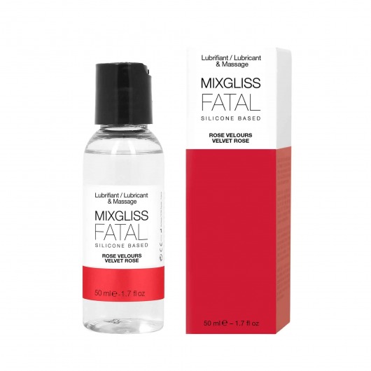 Силиконовый флюид с ароматом розы Mixgliss Fatal Velvet Rose - 50 мл. - Mixgliss - купить с доставкой в Нижнем Тагиле