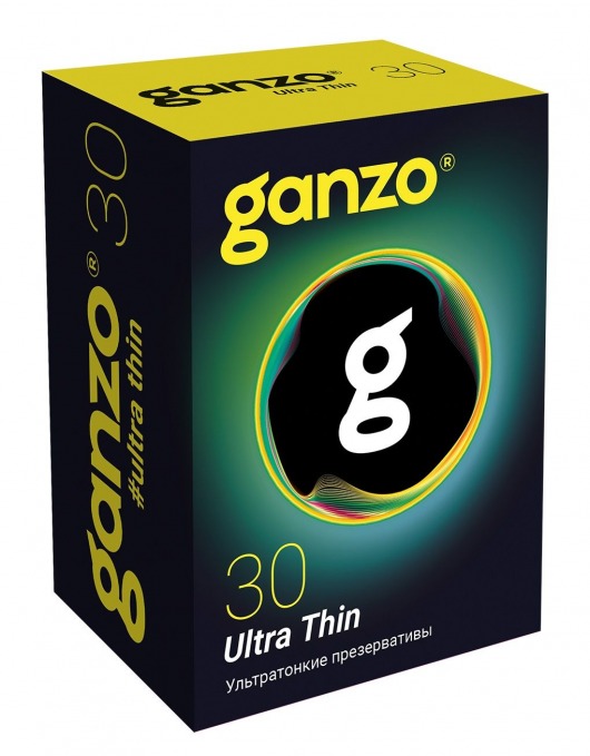 Супертонкие презервативы Ganzo Ultra thin - 30 шт. - Ganzo - купить с доставкой в Нижнем Тагиле