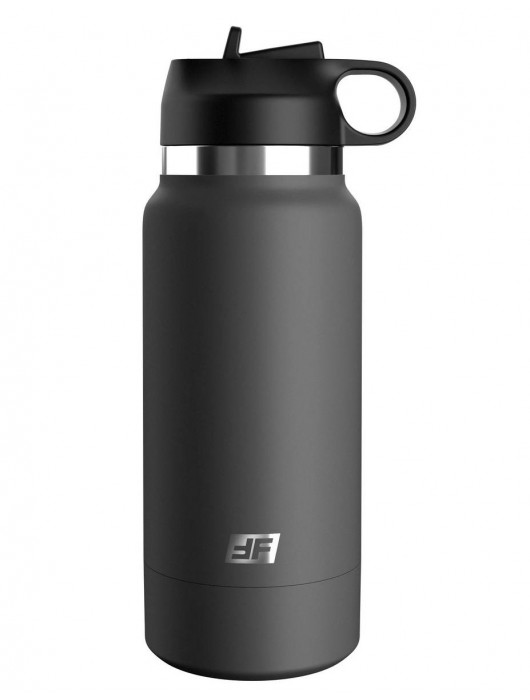 Серый мастурбатор в виде бутылки F*ck Flask - Pipedream - в Нижнем Тагиле купить с доставкой