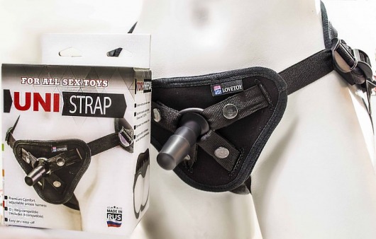 Универсальные трусики Harness UNI strap - LOVETOY (А-Полимер) - купить с доставкой в Нижнем Тагиле