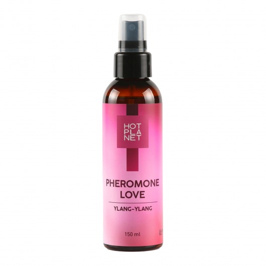 Массажное масло Pheromone Love с ароматом иланг-иланга - 150 мл. - HOT planet - купить с доставкой в Нижнем Тагиле