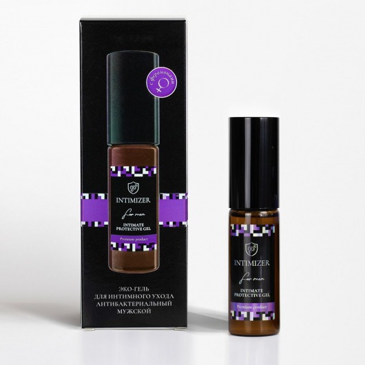 Мужской антибактериальный эко-гель для интимного ухода Intimizer - 20 мл. - Intimizer - купить с доставкой в Нижнем Тагиле