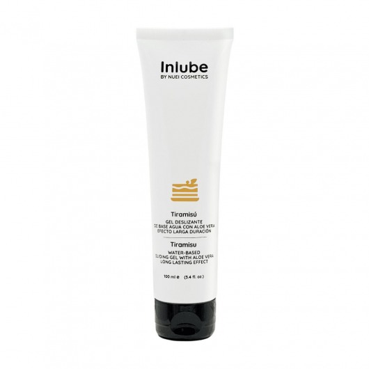 Водный лубрикант Nuei Inlube с алоэ вера и ароматом тирамису - 100 мл. - Nuei cosmetics - купить с доставкой в Нижнем Тагиле