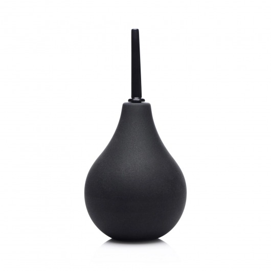 Черный анальный душ Thin Tip Enema Bulb - XR Brands - купить с доставкой в Нижнем Тагиле