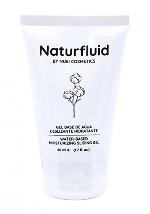 Экстраскользкий лубрикант на водной основе Nuei Naturfluid - 50 мл. - Nuei cosmetics - купить с доставкой в Нижнем Тагиле
