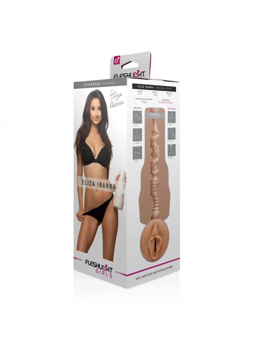 Мастурбатор-вагина Fleshlight Girls - Eliza Ibarra Ethereal - Fleshlight - в Нижнем Тагиле купить с доставкой