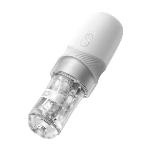 Белый автоматический мастурбатор Extra Sauce - Sauce - в Нижнем Тагиле купить с доставкой